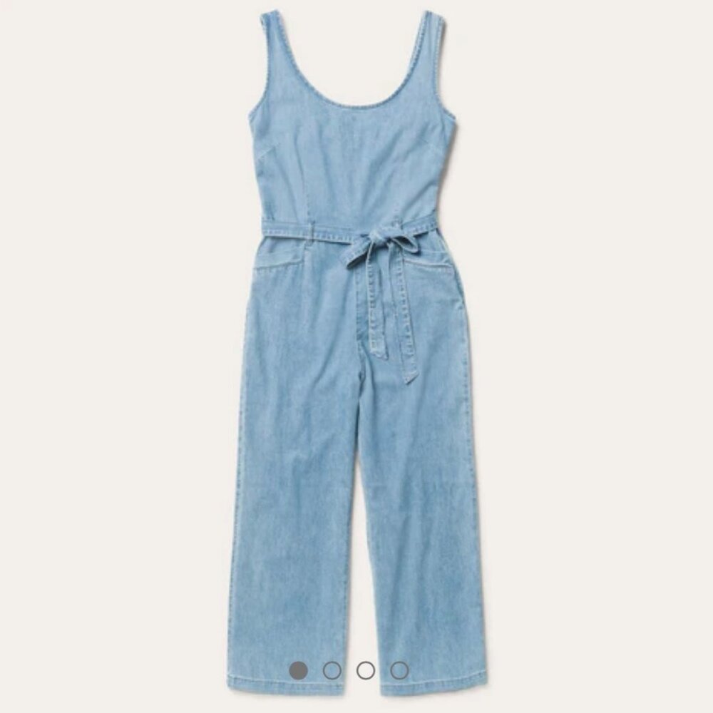 Stetson Light Blue Denim Jumpsuit - Picture 8 of 8